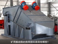<b>礦用振動篩的篩網(wǎng)損壞原因有哪些？</b>